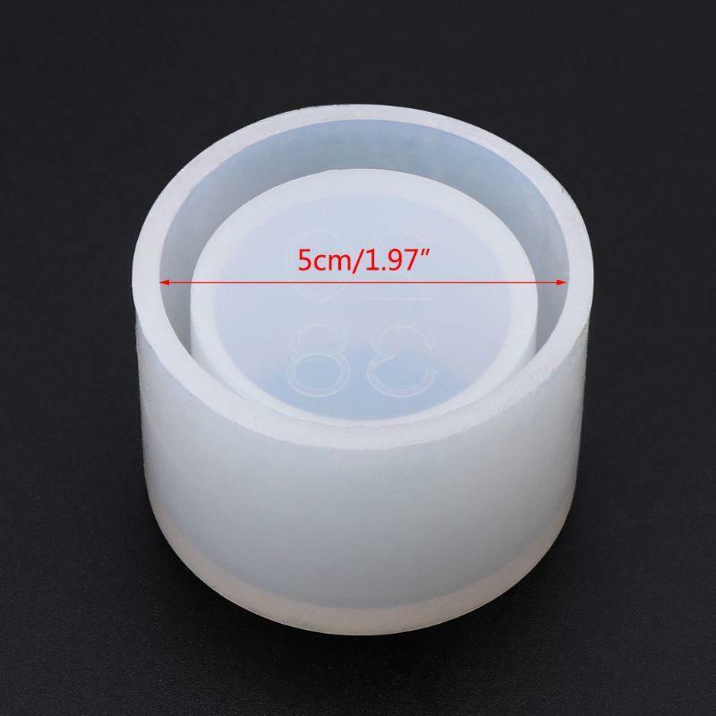 Round Small Flowerpot Silicone Mould Storage Box Cake DIY Handmade Baking Mold