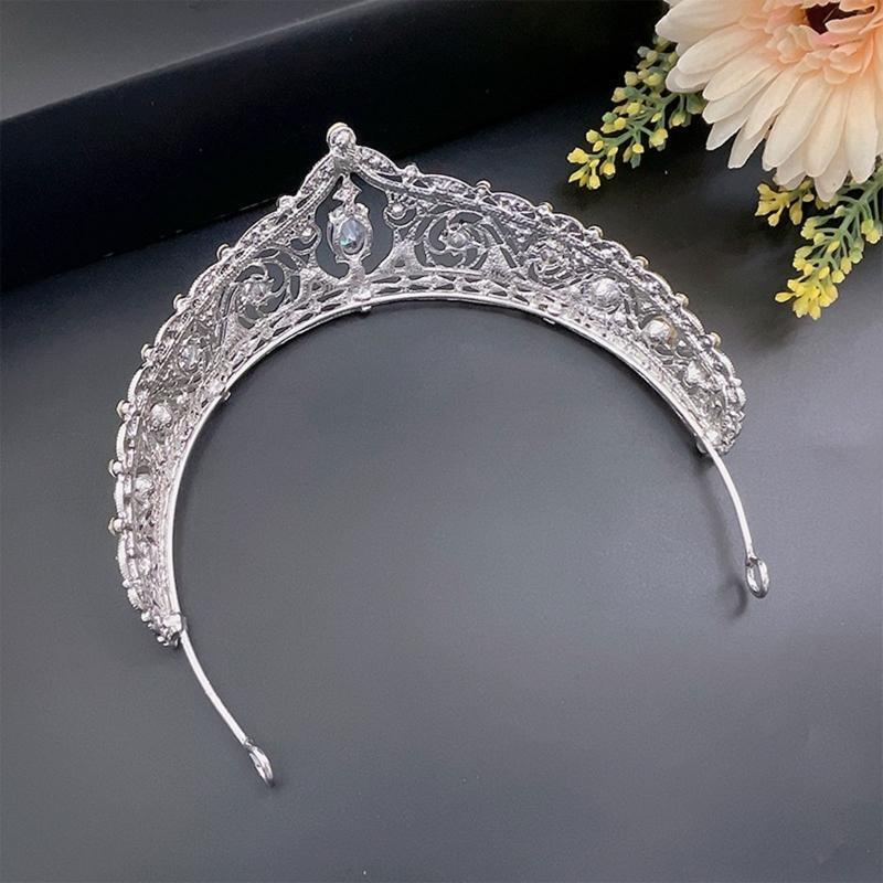 Wedding Tiara for Bride Crystal Tiaras and Crowns for Women Princess Tiara