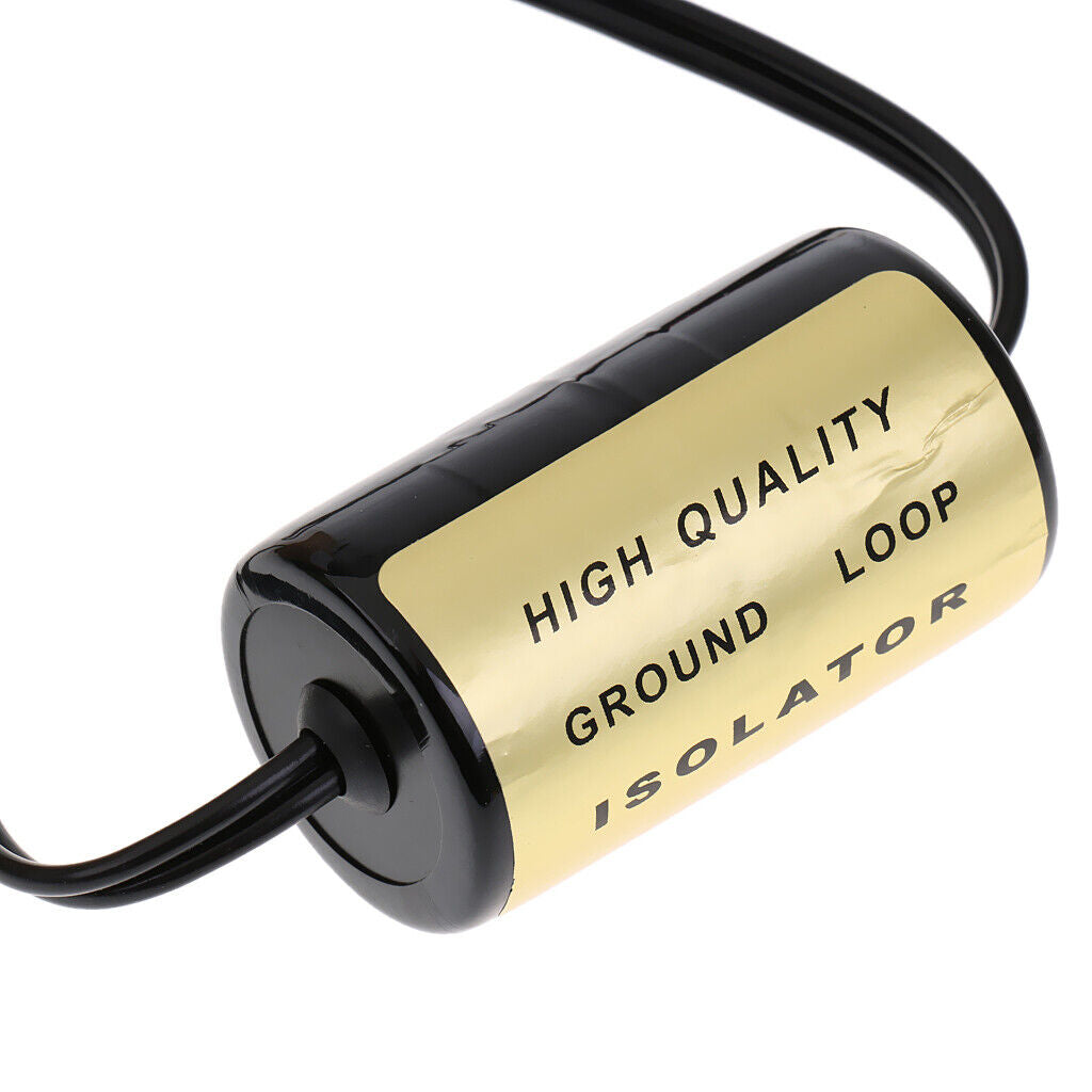 Stereo RCA  Noise Filter Suppressor Ground Loop Isolator