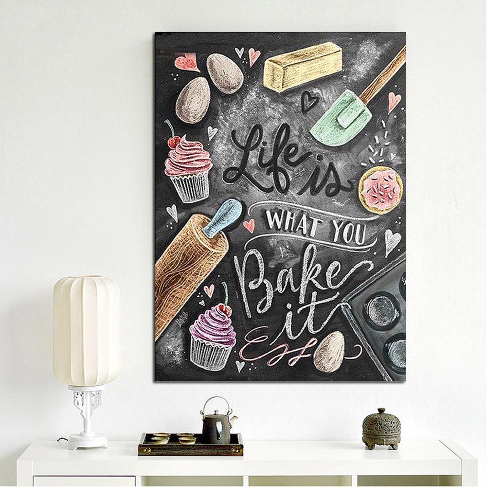 5D Diamond Painting Embroid DIY Blackboard Drawing Cross Stitch Mosaic Kits