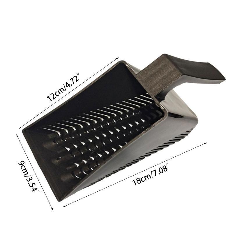 Aquarium Gravels Sand Shovel Scoop Sifter Ergonomic Handle Durable Plastic
