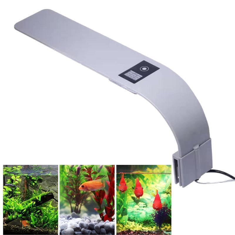 15W Aquarium LED Lighting Fish Tank Light Aquatic Plant Lighting Clip-on Lamp