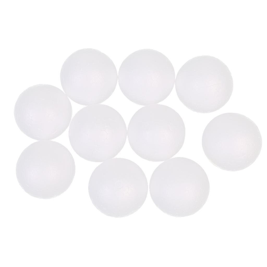 10x Foam Balls Decoration  Ball  Craft  Ornament 5cm
