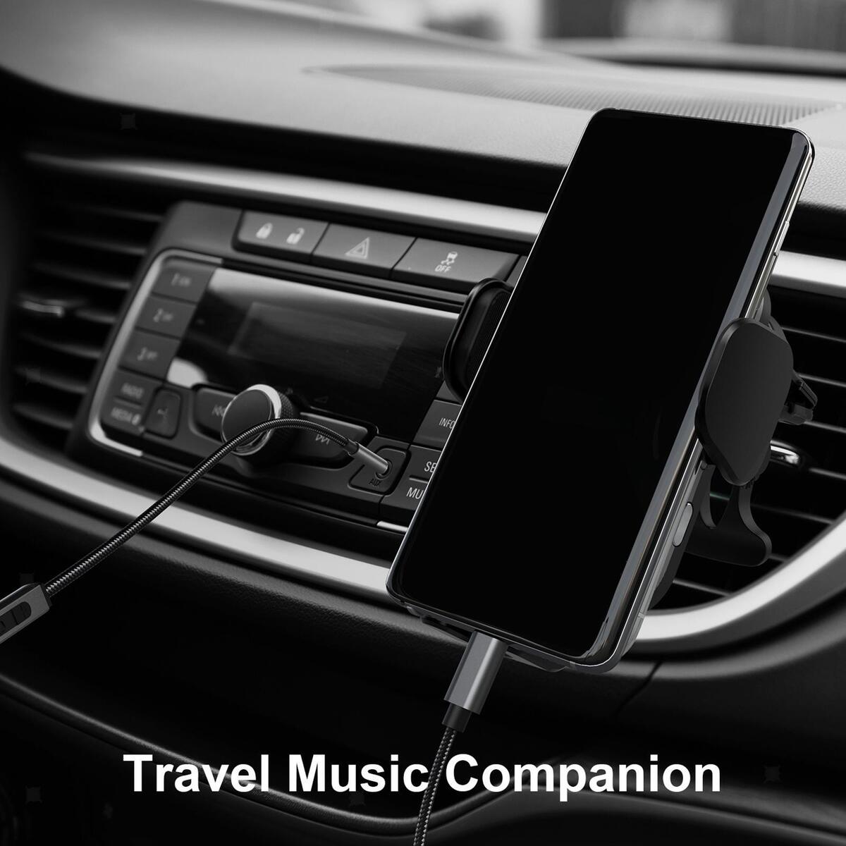 USB C to 3.5mm Audio AUX Cable Dongle Cable Cord HiFi Sound DAC Chip for Car
