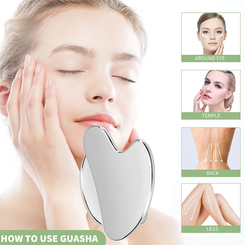 Stainless Steel Scraping Plate Tissue Therapy Muscle Deep Massage Board