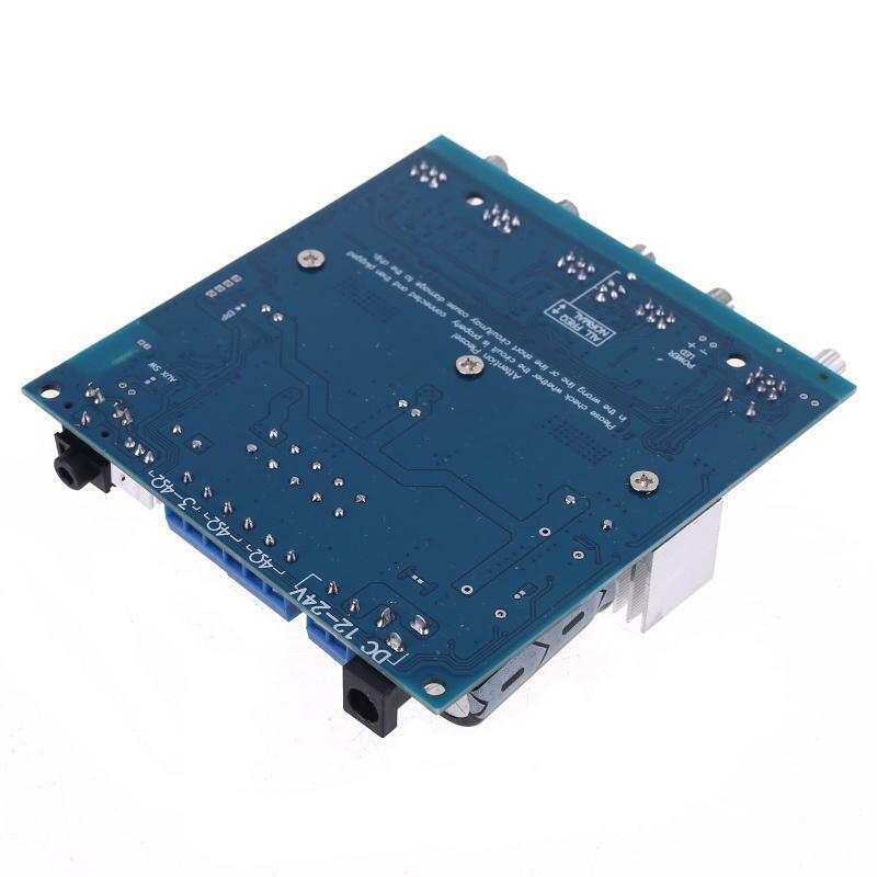 DC 12V-24V 2.1 Bluetooth-compatible 5.0 High Power Digital Subwoofer Power