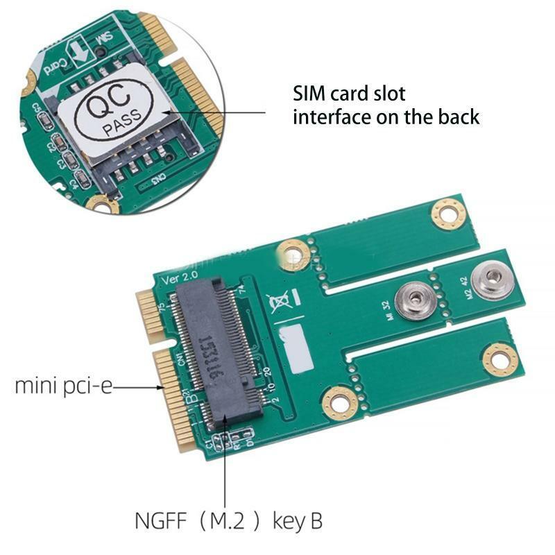 NGFF M.2 (Key-A+E/Key-A) to Mini PCI-E Express Adapter Converter mPCIe Slot