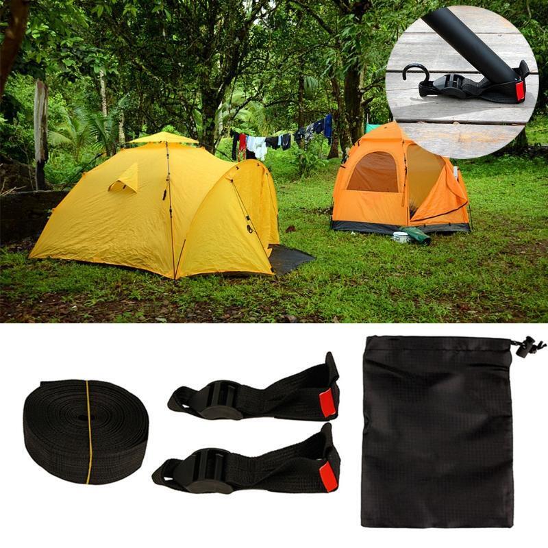 Tent Rod Fixed Buckle Heavy Duty Awning Canopy Holder for Outdoor Camping Picnic