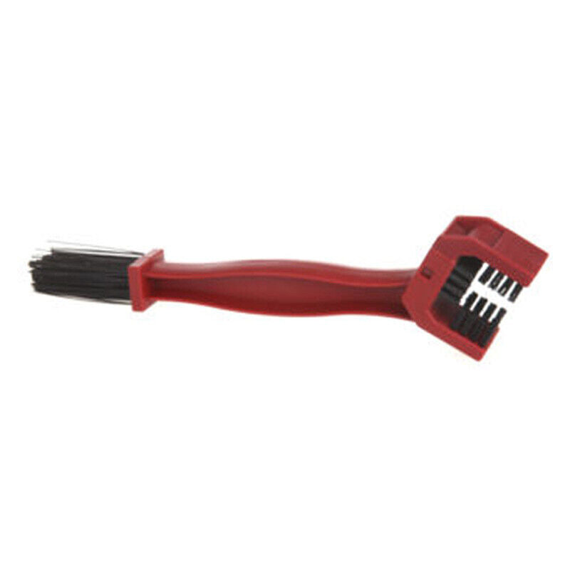 Cycling Motorcycle Chain Cleaning Tool Gear Grunge Brush Cleaner red