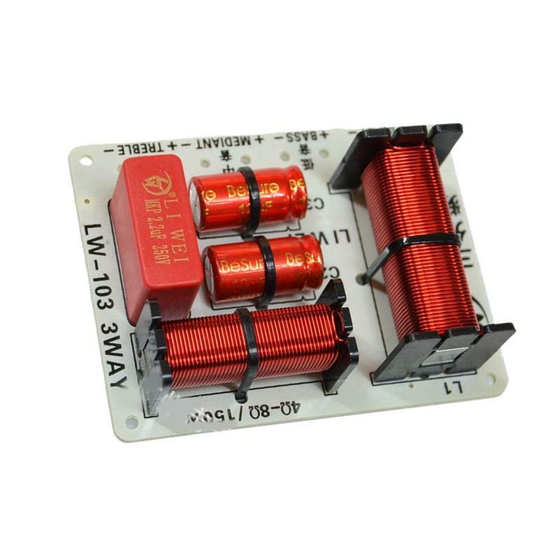 3 Way Frequency Divider Audio Speaker 1000~5000Hz for DIY Speaker Repair
