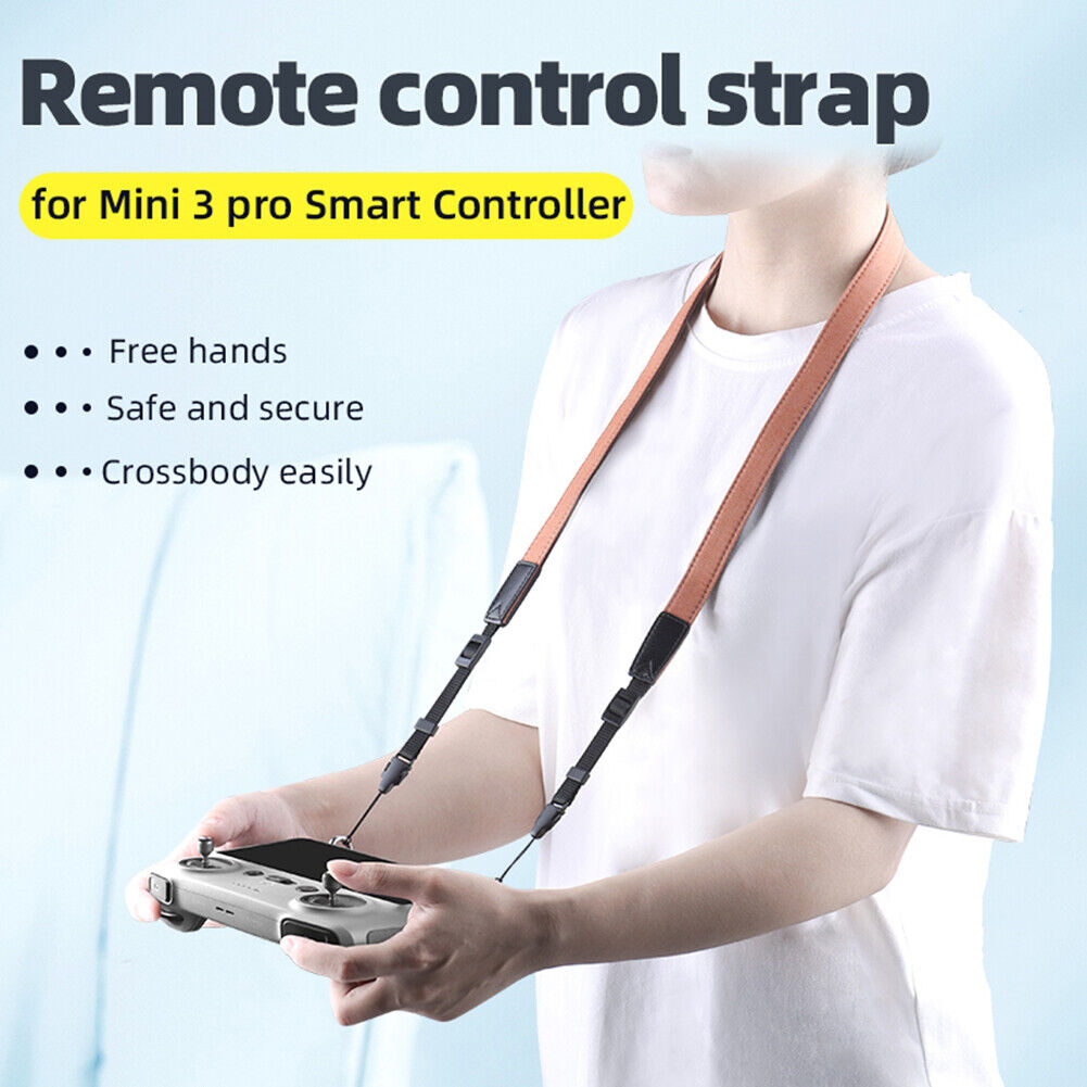 Remote Controller Lanyard Hanging Neck Strap for DJI Mini 3 Pro (Black)