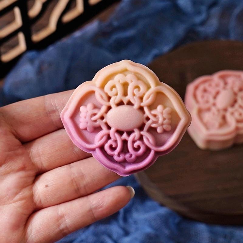 50g Plastic Pastry Stamp Mooncake Stamp Mooncake Tools Creative Chinese Style