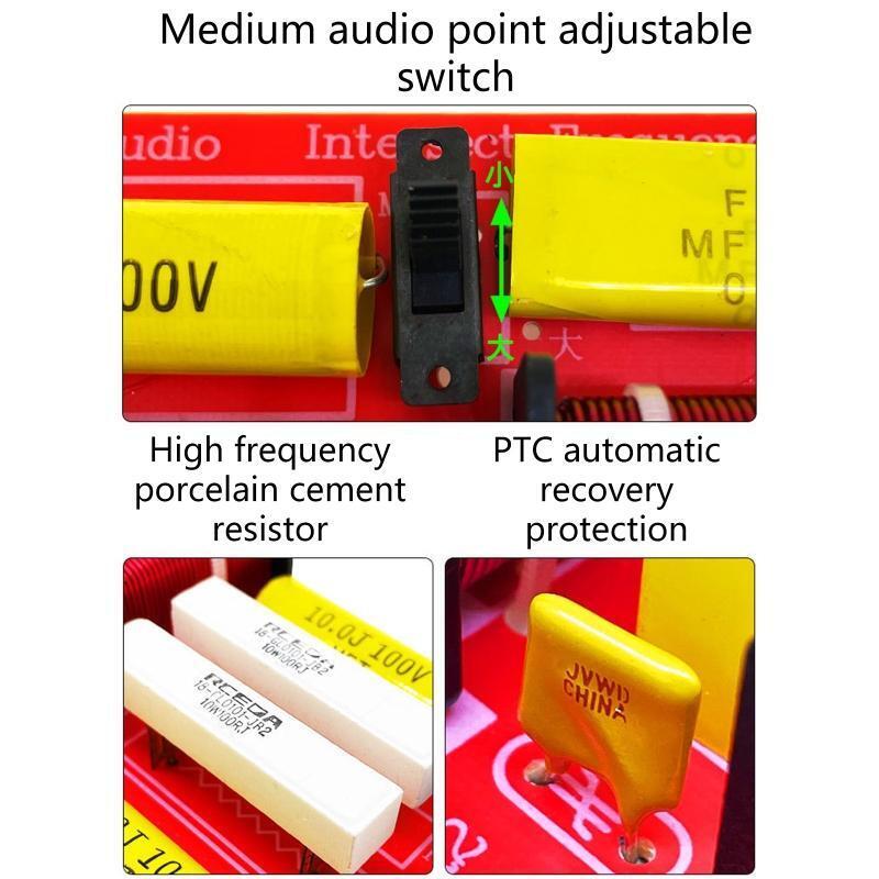 Adjustable Fever-grade High-power Home Theater Audio Upgrade Frequency Divider