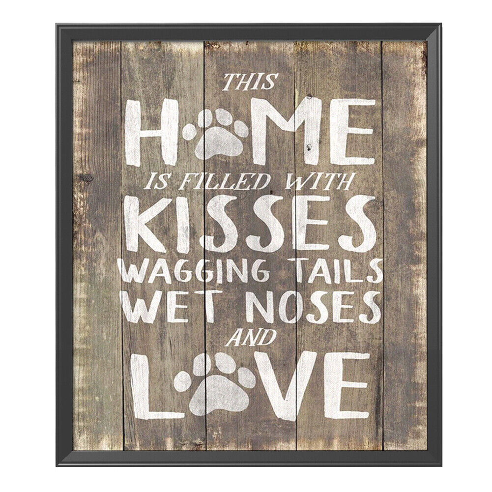 DIY Home Family Letters Patterns 11CT Cross Stitch Kit Stamped (74)