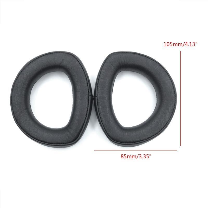 2x Earpads Sheepskin Leather Ear Pads Cushion Earphone Ear Pads for HD700
