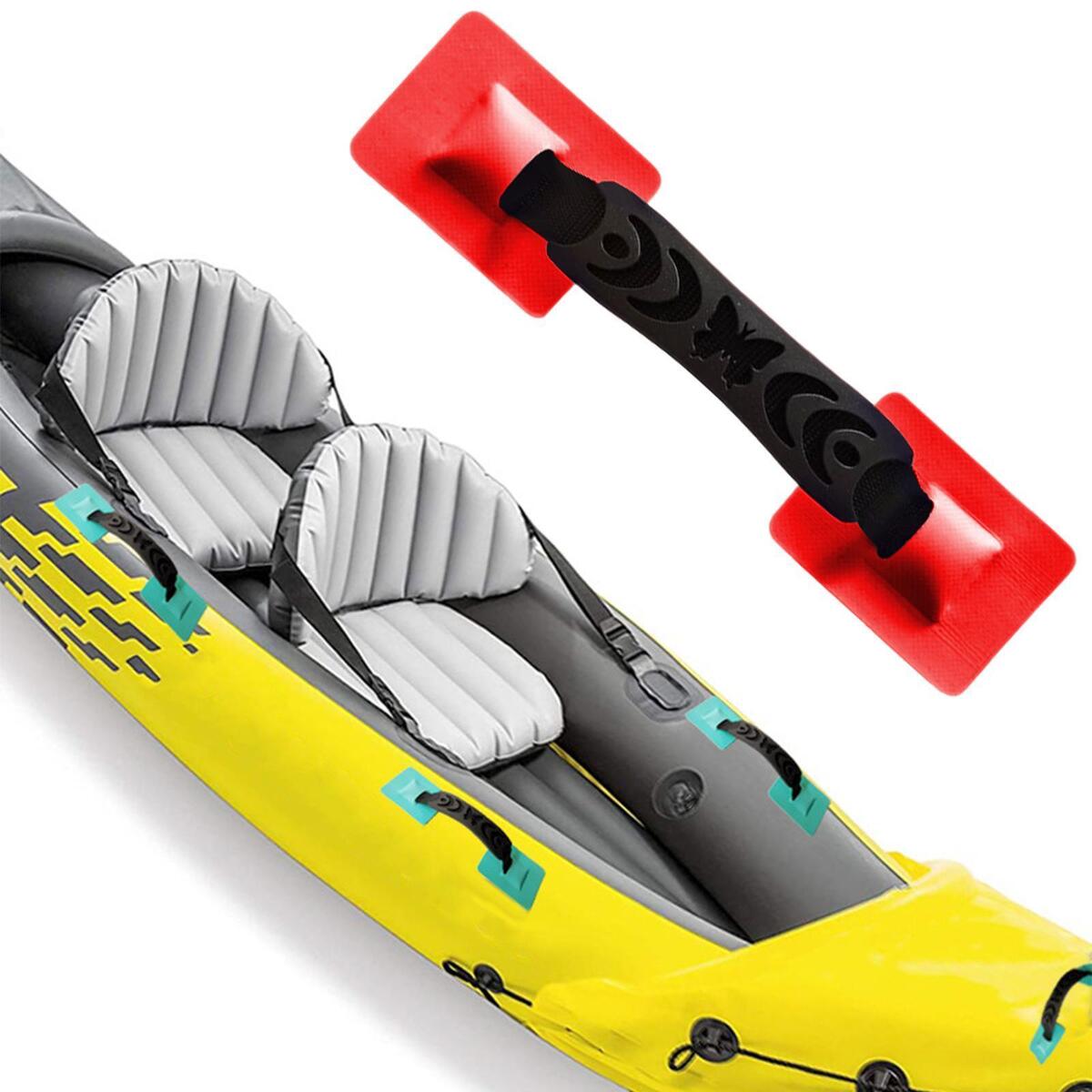 2x Portable Boat Side Carry Handles for Canoe Surfboard Fishing Boat Armrest