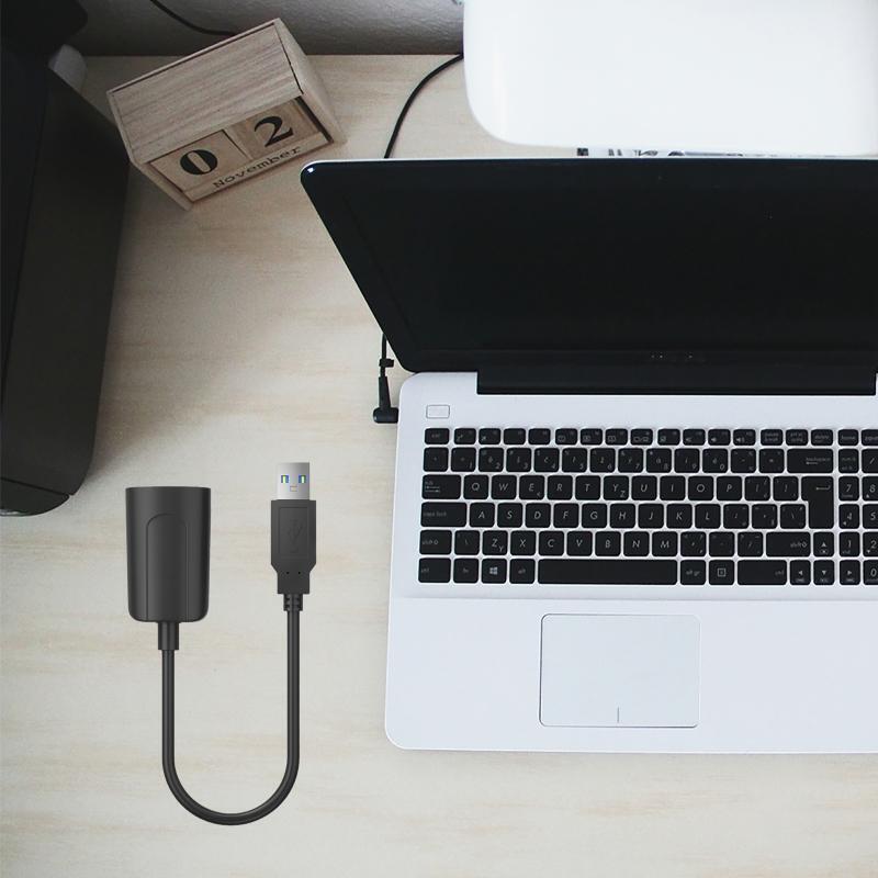 Usb-A to Audio + Mic Usb Sound Card 2 In 1 Usb To Audio Sound Card Adapter Cable