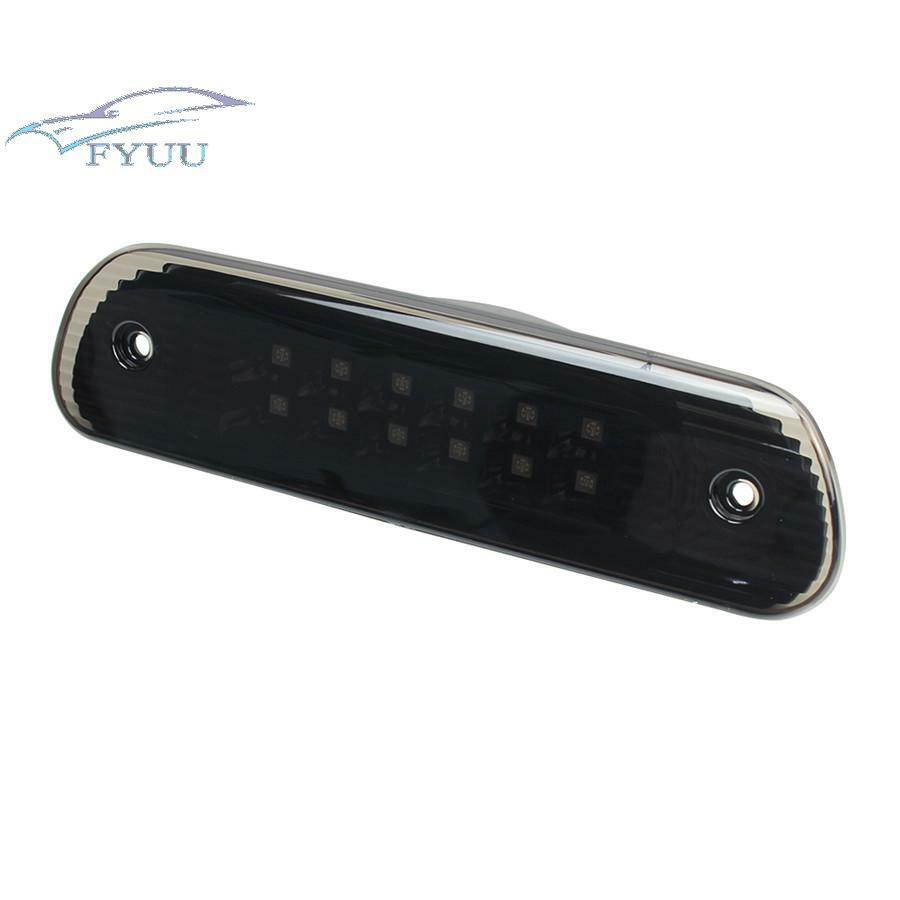 1pc Black Housing LED 3rd Third Brake Red Light For Jeep Grand Cherokee 99-04