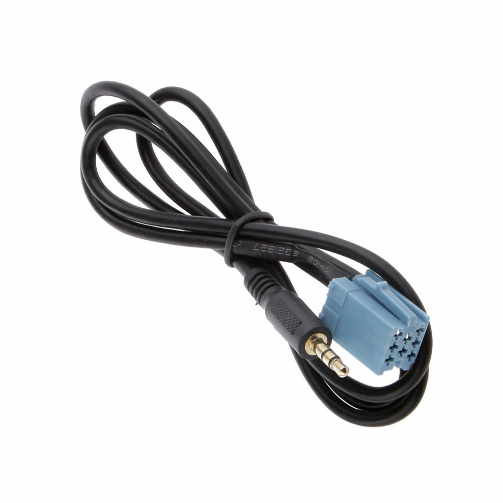 3.5mm Aux  Input Cable Adapter Connector for  Car Radio 00-10