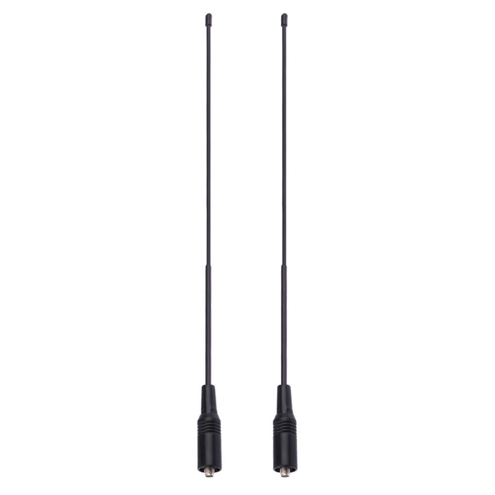 2Pcs NA-771 High Gain SMA-Female Radio Antenna for Baofeng UV-5R KG-UVD1