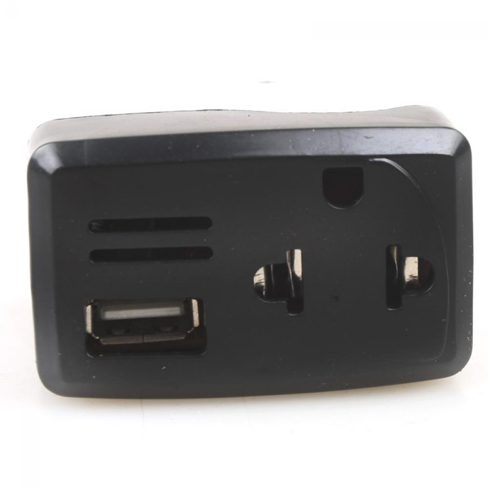 Practical New Car inverter converter Power USB DC 12V to 220V  Charger Adapter