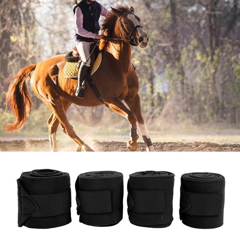 Horse Breathable Leg Wraps Horse Leggins DIY Standing Wraps Grip Roll