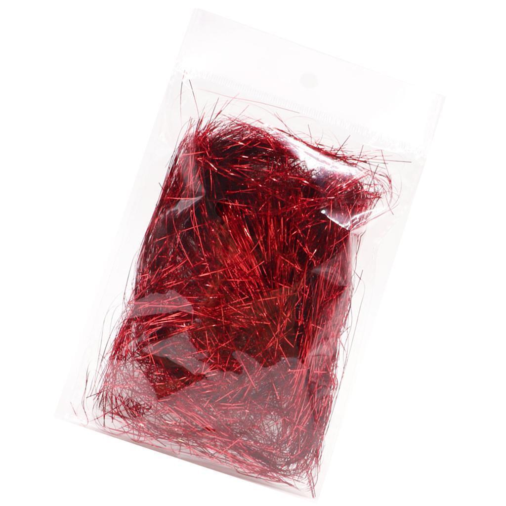 2 Bags Metallic Shred Filler Fine Cut Gift Wrapping and Basket Filling