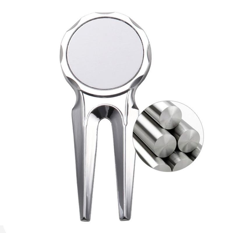 1Pc Mini Golf Divot Tool Zinc Alloy Golf Divot Repair Tool Metal Golf Divot Tool