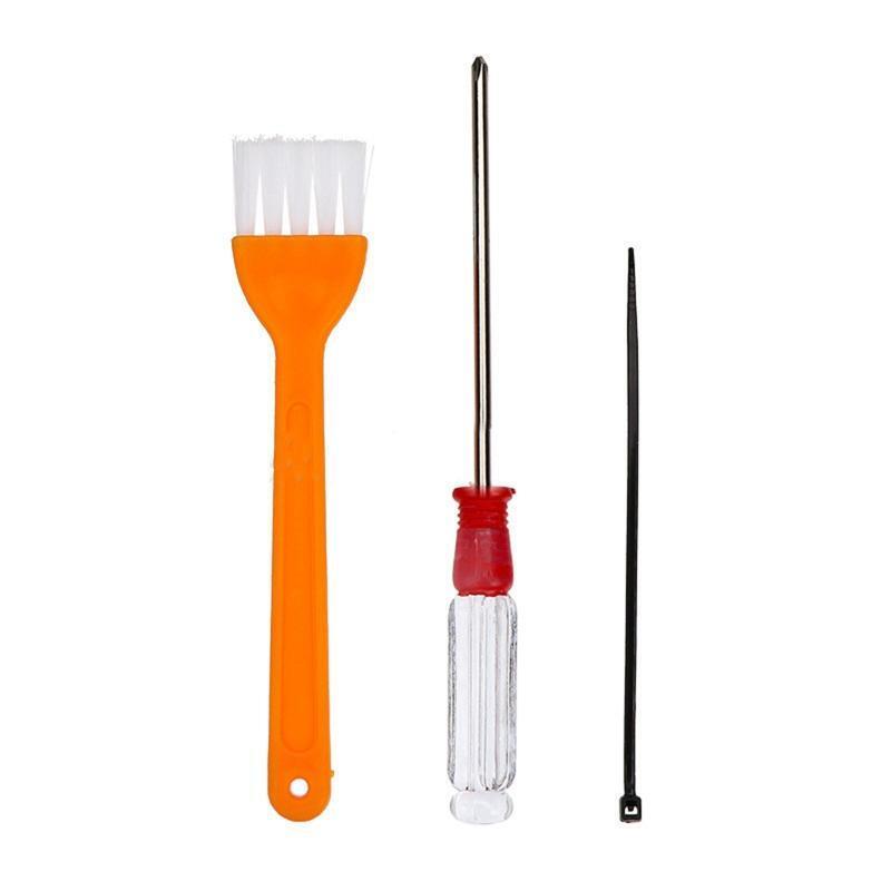 Desktop PC Case Server Screws Bolt Standoff Cable Tie Screwdriver Cleaning Brush