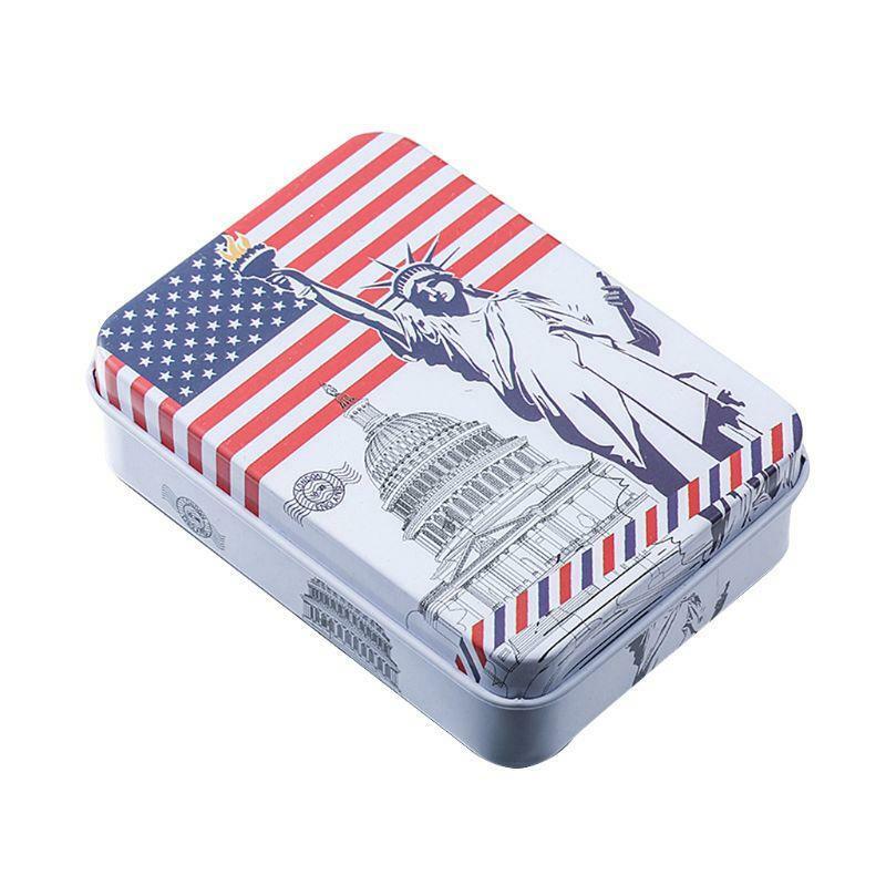 Small Metal Storage Box For Storing Money Coin Candy Key Decoration Organizer