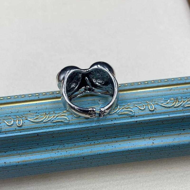 Frog Rings Personalized Open Adjustable Couples Rings Cute Animal Wedding Bands