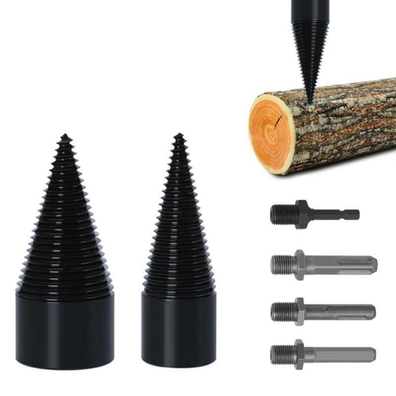 32-42mm Wood Splitting Drill Bit 6pcs/set Firewood Log Splitter Drill Bit