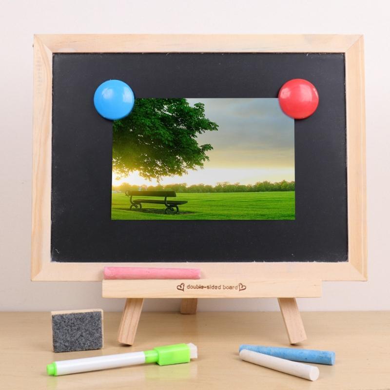Message Chalkboard with Rope Message Board for Home Birthday Party Removable