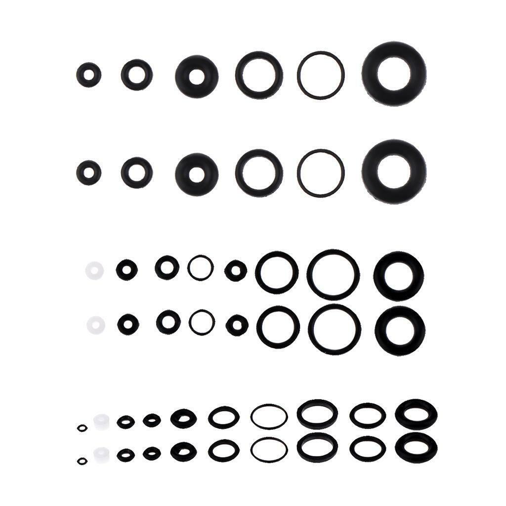 6  Professional  Rubber Seals For Airbrush Sealing Ring Black