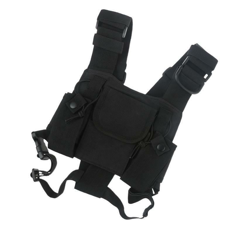 Universal  Radio Chest Harness Walkie Talkie Holster for Two Way Radio