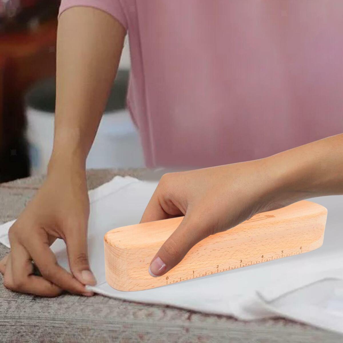 Beech   Clapper Seam Flattening Tool for Sewing Ironing Patchwork