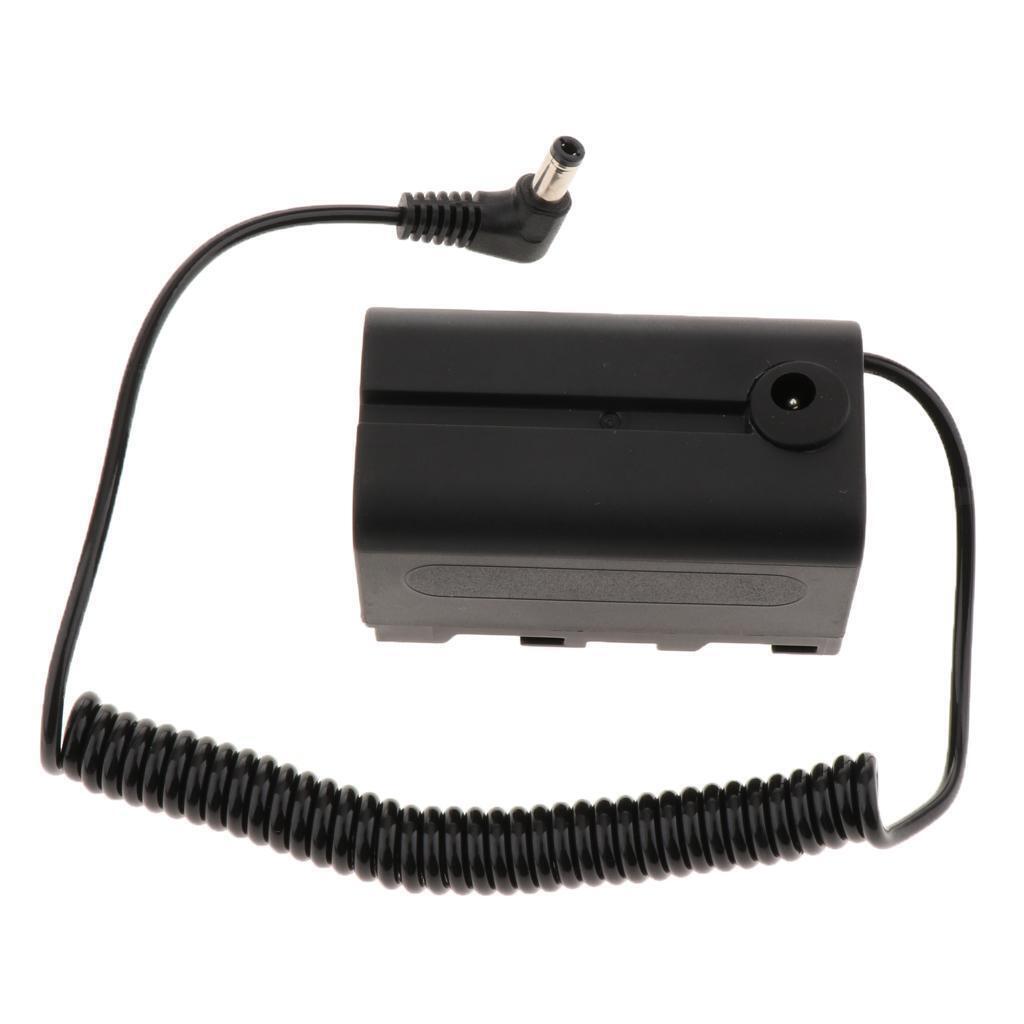 NP-/F970/f550????????  Battery DC Coupler for Camcorder  LED