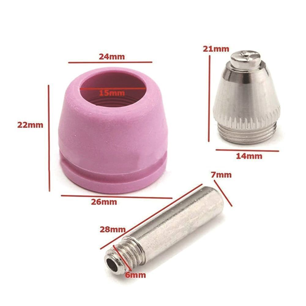 Electrode AG-60/SG55 CUT60 LGK60 Nozzle Plasma Welding Torch Assembly Kit