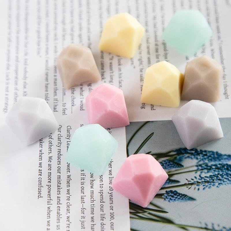 20 Cavities Polygon Silicone Mold Handmade DIY Soap Making Chocolate Cake Mould