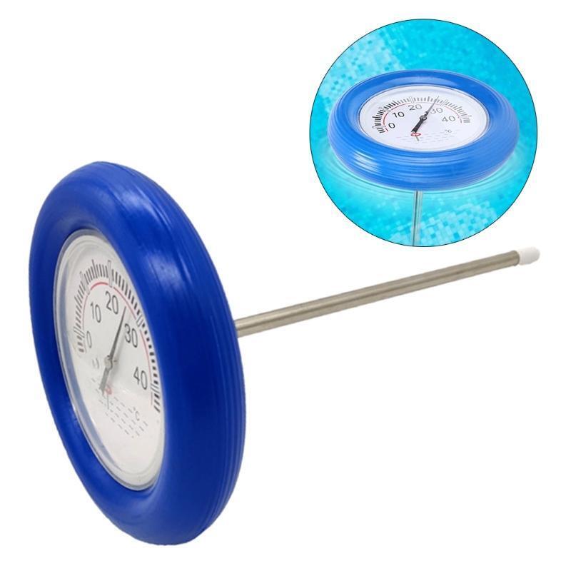 Swim Pool Thermometers Accessories Water Temperature Gauge Floating Plate Tester