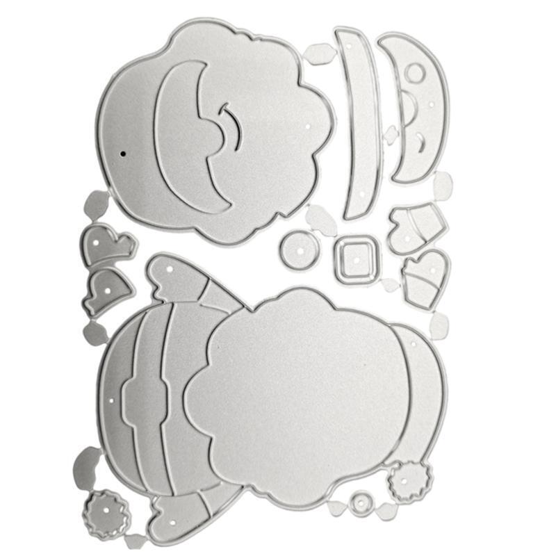 Snowman Metal Cutting Dies Stencil DIY Scrapbook Album Paper Card Template Mold