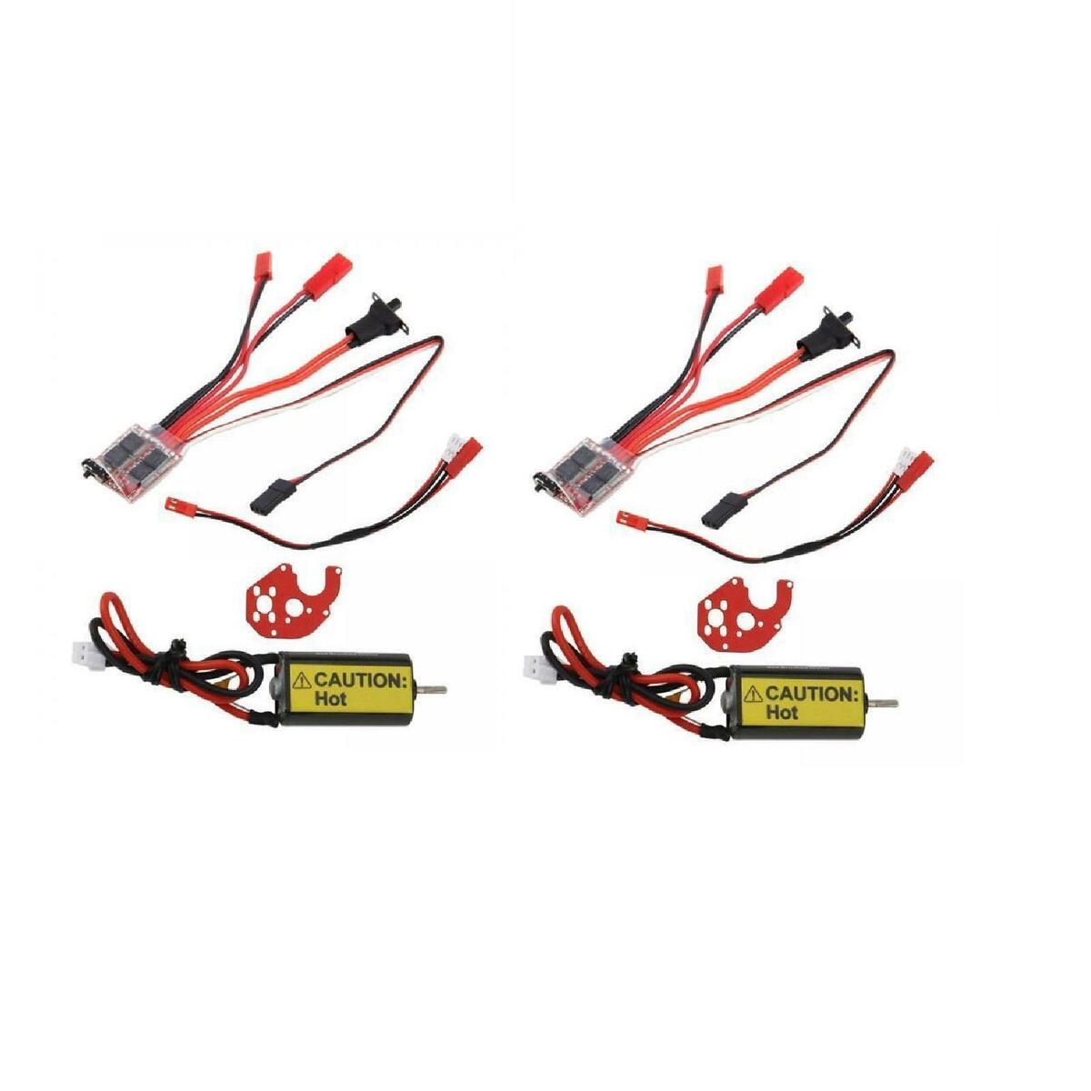 2 Pack 66T  Controller 30A Motor :24 Axial SCX24 Axi90081 Durable