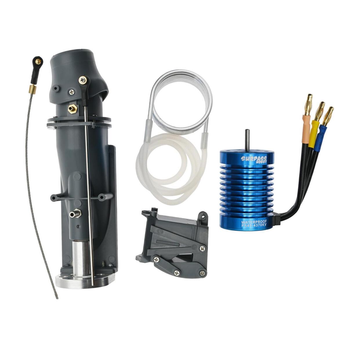 RC Boat Thruster Jet Pump Set Forward Backward Ejector Turbo for RC Boat DIY