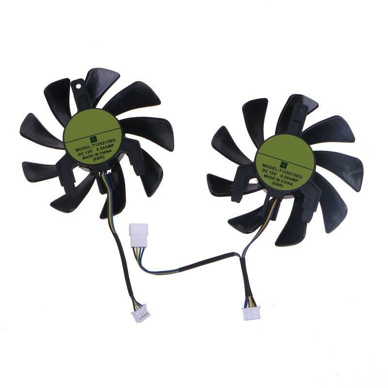 85MM T129215BU 4Pin VGA Fan Graphics Card Cooling Fan for Sapphire R9 270X 280X