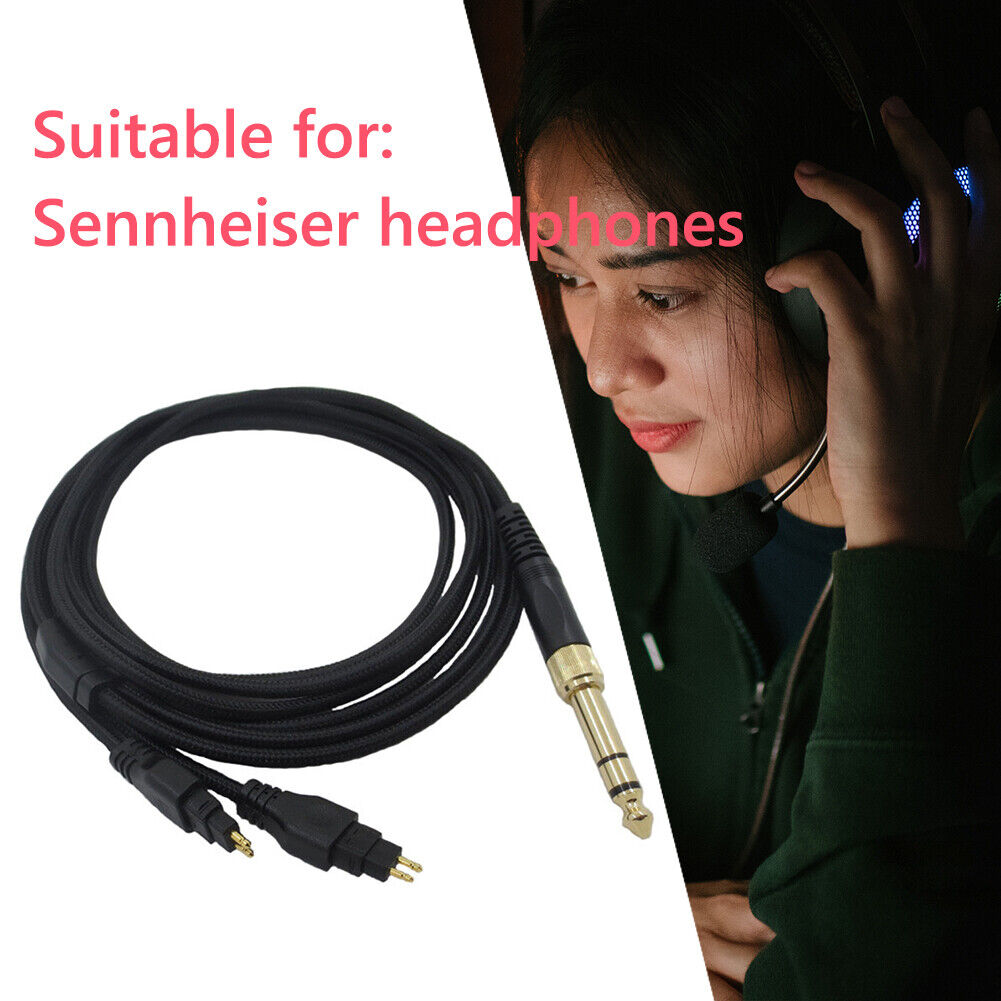 Replacement Cable for Sennheiser HD580 HD600 HD650 3.5mm Jack Headphones