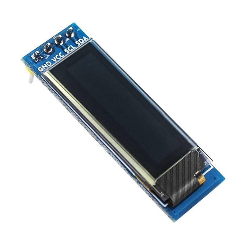 0.91 inch I2C IIC 12832 128x32 Pixel OLED LCD Display Board Module White Blue