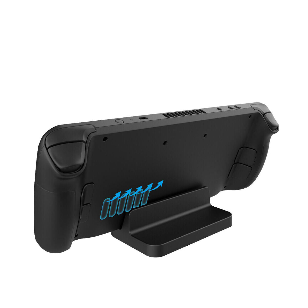 Replace for Steam Deck Console Game Console Stand Holder with Charging Cable