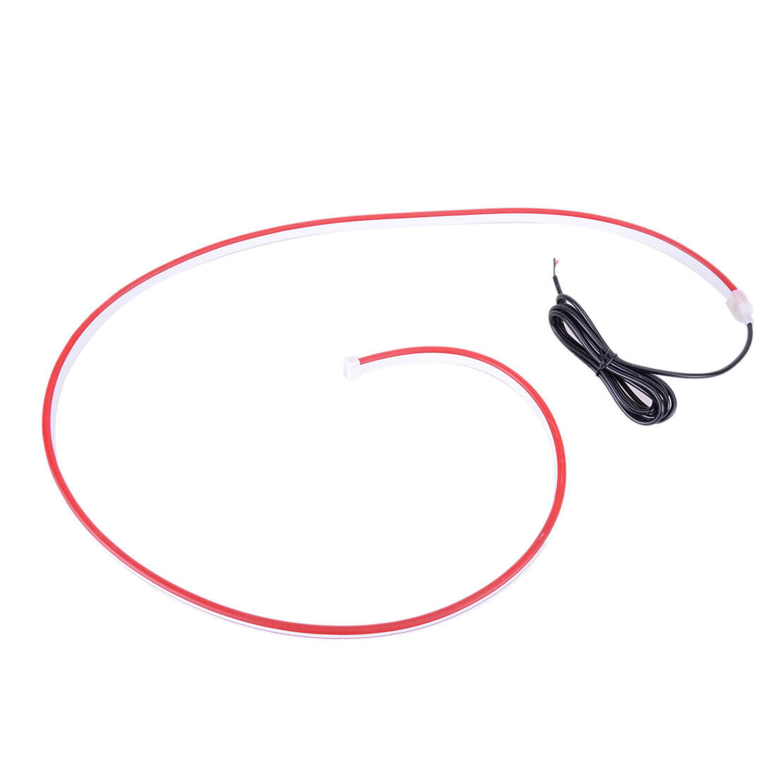 1Set 120cm Car Hood LED Daytime Running Light Strip Waterproof Flexible Lamp 12V
