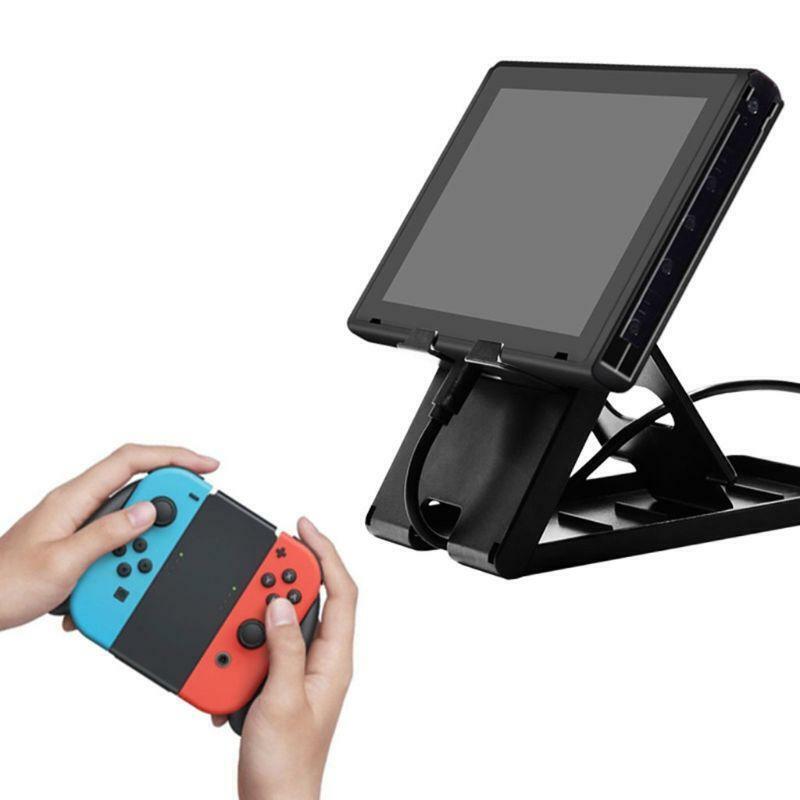 Adjustable Folding Bracket Stand Holder for Switch Smartphone
