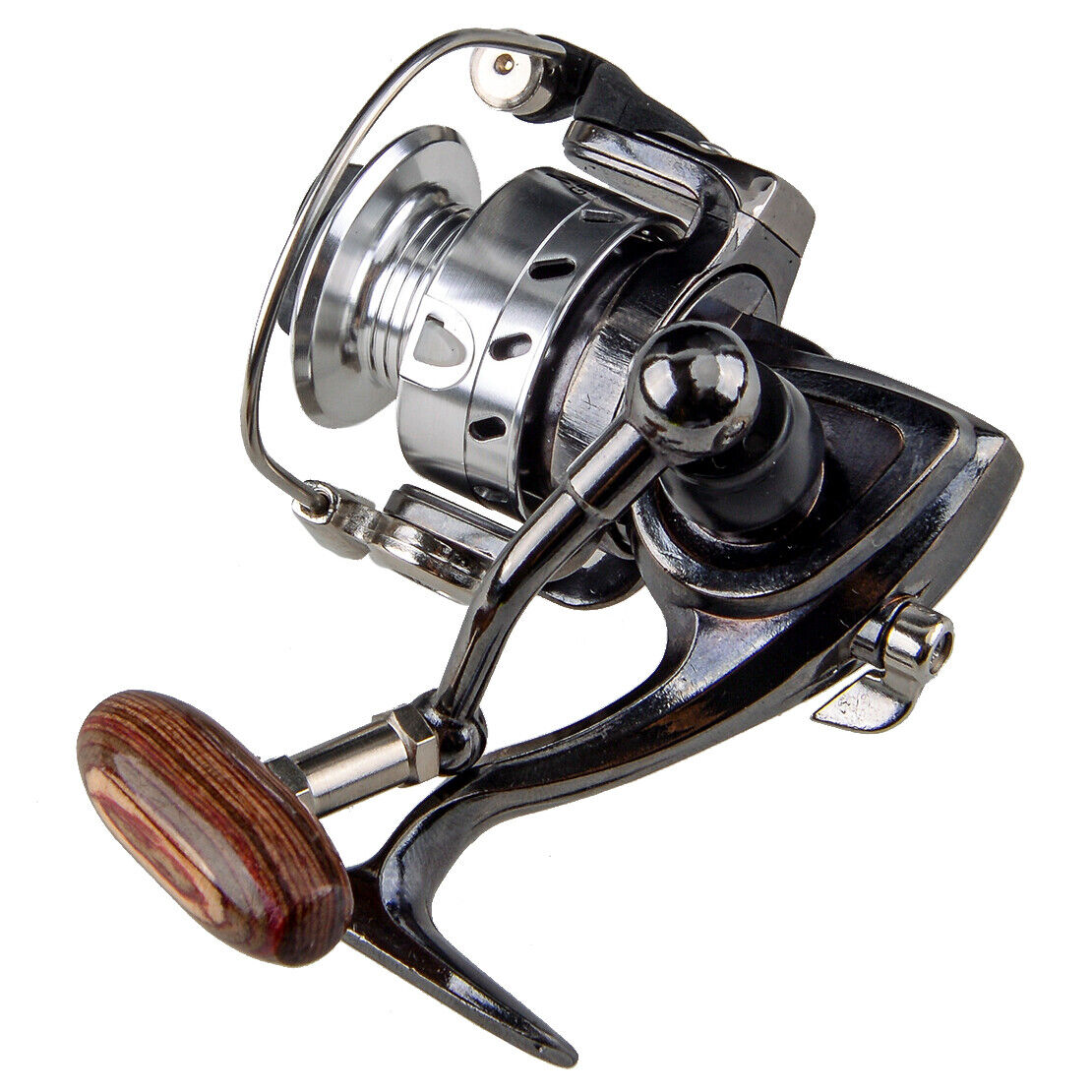 Mini Spinning Reel Metal Spool Small Winter Ice Fishing Reel Bass Pike